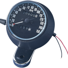 Speedometer - Black - 150 mph - 2:1 - XL - '74-'83