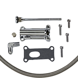Engine Oil Spout Kit - Chrome