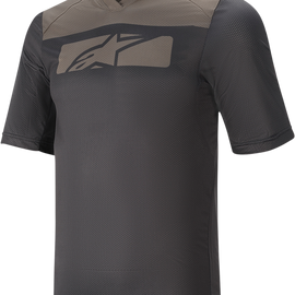 Drop 4.0 Jersey - Short-Sleeve - Black/Gray - Large