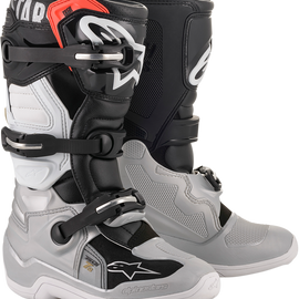 Tech 7S Boot - Black/Silver/White/Gold - US 3