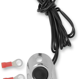 Chrome Horn Button