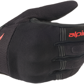 Guantes Copper Alpinestars Negro/Rojo