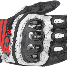 SPX AC V2 Gloves - Black/White/Red - Small