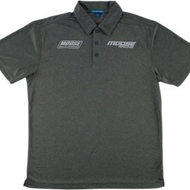 Polo Shirt - Heather Charcoal - XL