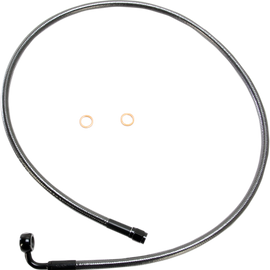 Brake Line - Front - Black Pearl - 36"