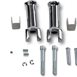 Passenger Peg Mount - Chrome - Softail