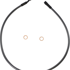 Brake Line - Front - 12 mm - 35° - 32" - KARBONFIBR