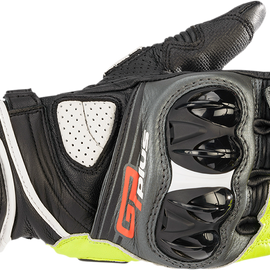 GP Plus R v2 Gloves - Gray/Black/Yellow/Red - 3XL
