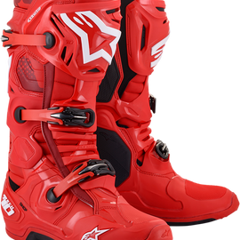 Tech 10 Boots - Red - US 10
