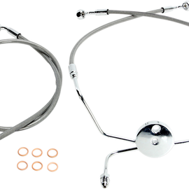 Brake Line - Front - XR - Stainless Steel