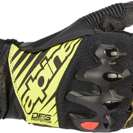 GP Tech v2 Gloves - Black/Yellow/White/Red - XL