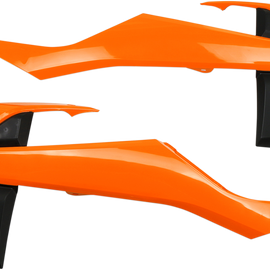 Radiator Shrouds - Orange/Black- KTM