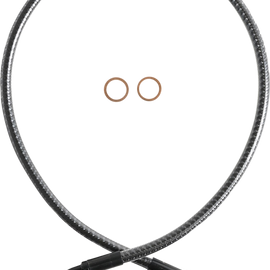 Brake Line - Front - 12 mm - 90° - 26" - KARBONFIBR