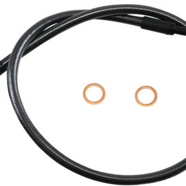 Brake Line - 90° 12 mm - Black Pearl - 26"