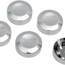 Rear Pulley Bolt Cover - Chrome