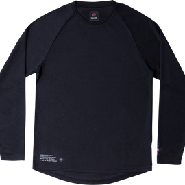 Riders Long-Sleeve Jersey - Black - XS