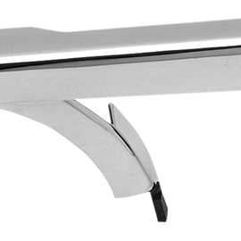 Upper Belt Guard - 00-03 XL - Chrome