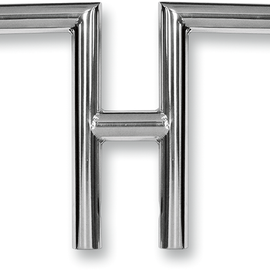 Chrome 10" Miter-T 1-1/4" Handlebar