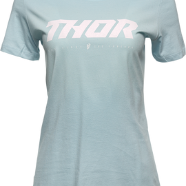 Women's Loud T-Shirt - Light Blue -  Medium