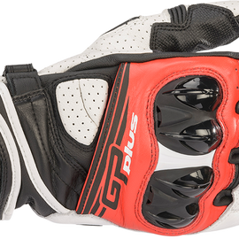 GP Plus R v2 Gloves - Black/White/Red - Large