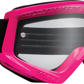 Youth Combat Goggles - Racer - Flo Pink/Black
