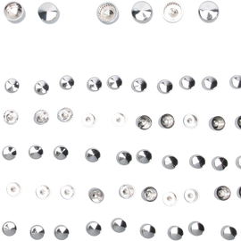 Engine Bolt Covers - Chrome