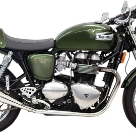 4" Mufflers - Chrome/Black - Thruxton 900