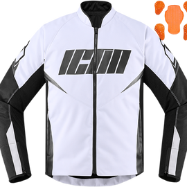 Hooligan Jacket - White - 2XL