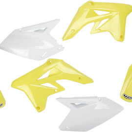 Replacement Body Kit - OEM Yellow/White - RMZ250