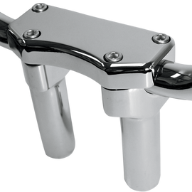 Risers - 4" - Buffalo - Top - Chrome