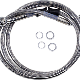 8" Brake Line - Front - Stainless Steel - FXDB08-17