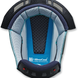 Verge Liner - Gray/Cyan - XL