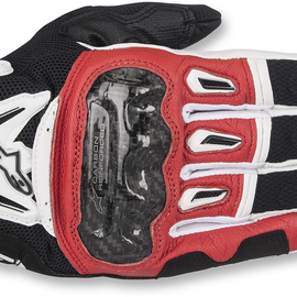 SMX-2 Air Carbon V2 Gloves - Black/Red/White - XL