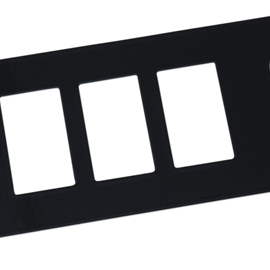 Dash Plate - Right - Black - RZR