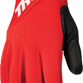 Spectrum Cold Gloves - Red/White - Medium