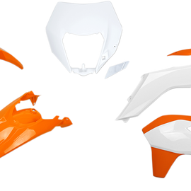 Replacement Body Kit - OEM Orange/White - EXC