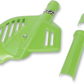 Front Disc Guard - KX Green - KDX200