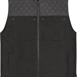 Chamonix Denim Vest - Black - 2XL