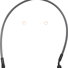 Brake Line - Front - 3/8" - 35° - 27" - KARBONFIBR