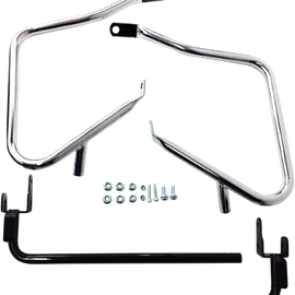 Saddlebag Support Kit - 14-19 FLT - Chrome