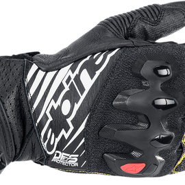 GP Tech v2 Gloves - Black/White - Medium