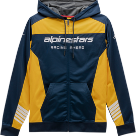 Sessions II Fleece - Navy/Gold - Large