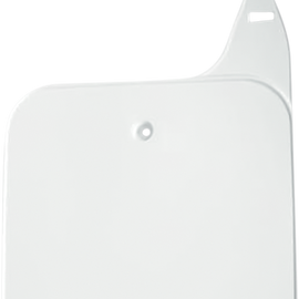 Front Number Plate - White - Honda