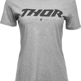 Women's Loud T-Shirt - Heather Gray - Large