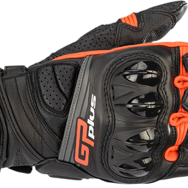 GP Plus R v2 Gloves - Black/Red - 3XL