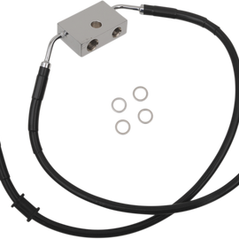 Front Brake Line - XL - Black +2"963