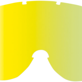 Goggle Lens - Yellow Multilayered Mirror